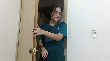 I take off my stepsister the clothes she was wearing and I fuck her