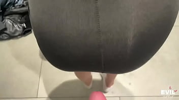 My Girlfriend gets Horny in the Mall and I Fuck Her in the Public Bathroom