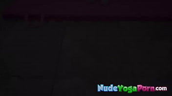 Petite Teen Daisy Bean Naked Yoga And Masturbation