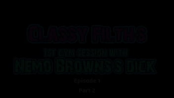 Classy Filth's 1st gym session with Nemo Brown's DICK Episode 1 Part2