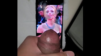 Cumtribute For The Actress Scarlett Johansson