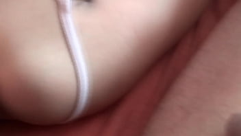 I put my cock through my stepmother's mouth while she rests, she wakes up excited and sucks me