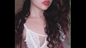 Pedazodchicle seduces you with her white lingerie