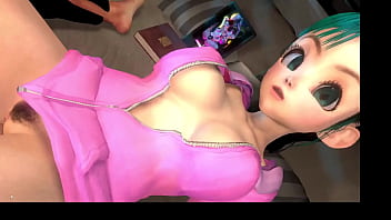 3D VR animation hentai video game Virt a Mate. Сyborg fucks a cartoon girl on his ship and pussy and ass.