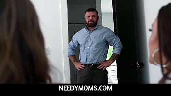 NeedyMoms-Miles and Melanie get a call from their stepdaughter’s saying that Dani has been caught having sex and thus has been suspended
