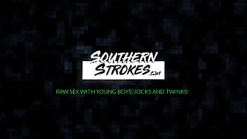 SOUTHERNSTROKES Twink Josh Cavalin без презерватива от Ollie Barn