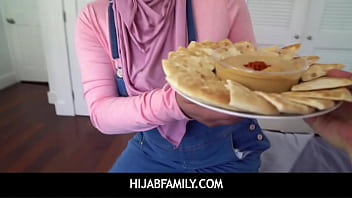 HijabFamily - Chubby Girl In Hijab Offers Her Virginity On A Platter - POV