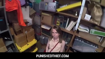 PunishedThief - Teen Doesn't Want to Jail, She can do anything For Freedom - Alina West