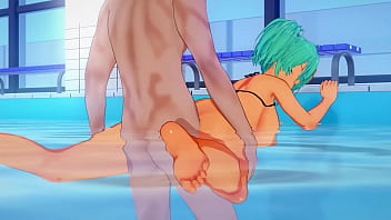 Ikki Tousen - Sesso in piscina con il caldo Housen Ryofu