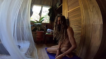 Naked or Nude Yoga Balasana