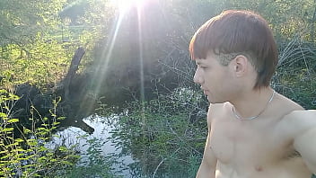 Horny Latino in xvideos in the forest