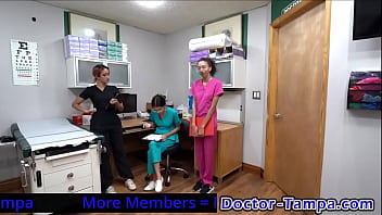 Nurses Get Naked & Examine Each Other While Doctor Tampa Watches! "Which Nurse Goes 1st?" From GirlsGoneGyno Reup