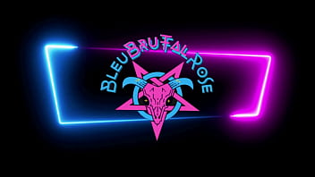 BleuBrutalRose - The Devil Wears Pink Heels ... big ass Goth Milf , Latex High Heels , Metal , dildo