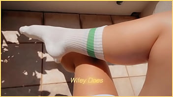Milf knee high socks