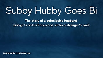 SUBMISSIVE HUSBAND SUCKS COCK - Audiobook, English Voice