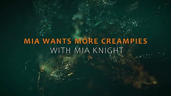 Diversão Creampie com Mia Knight