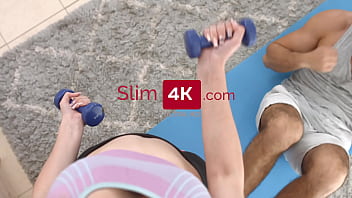 Slim4K - Una Fairy - Anale fitness ragazza magra