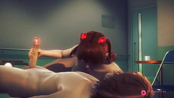 Evangelion Hentai Asuka Fucked in a hospitals bed