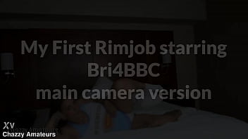 Bri4BBC プロモーション メイン カメラ ビュー主演の私の最初のアナル舐め