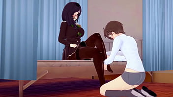 3D Hentai: Junior gets punished by class rep and doctor