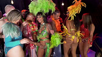 rough brazilian carnaval anal fuck party