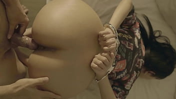 Handcuff Asian Big Ass Fuck her Behind