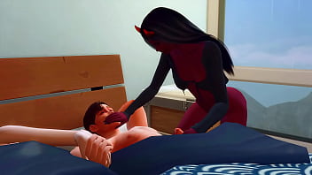 FAMILY TABOO: PERVERTED MISTRESS SUCCUBUS SUBDUED HER STEPBROTHER AND ARRANGED HARD ANAL SEX WITH BDSM WHILE HER STEPSISTER WAS SLEEPING NEXT TO HER (SIMS ANIME HENTAI SFM)