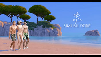 Beach Walk With Taylor And Joe - 3d Hentai - Preview Version