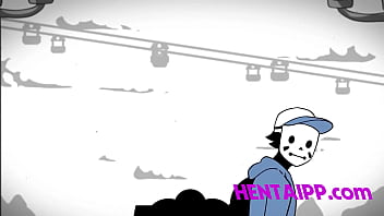 Mime & Dash sucent la même bite dans un plan à trois - Animation Hentai non censurée