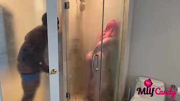 Trailer Bathroom Romp of Loree Love and Ace Bigs on MilfCandy