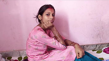 Newly married Bhabhi happy by licking pussy and fucking ! Hindi Audio