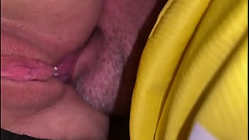 Wife enjoying licking her ass
