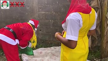 SANTA GIFTS A BABE ON HIJAB WITH A HOT SEX IN THE BUSH. PLEASE SUBSCRIBE TO RED