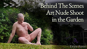 Behind the scenes - Shooting Art Nudes in the Garden with DGPhotoArt