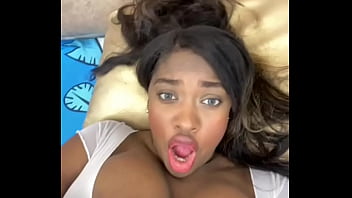 hot black woman showing her boobs on webcam. Marrtinna
