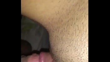 Friend fucking Jade's beautiful and wet pussy!