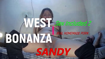 SANDY'S CREAMPIE - My 1st Creampie With Sandy