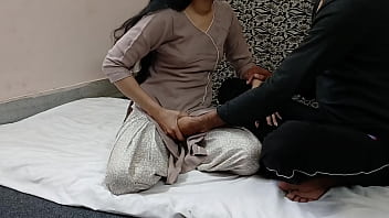 Indian Punjabi Widow Motherinlow with clear hindi audio