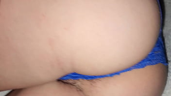 My sister-in-law's hairy pussy for the first time