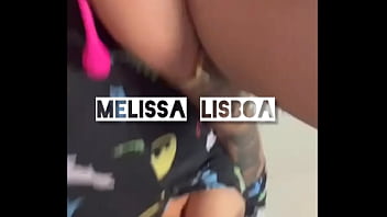 Melissa Lisboa safada se exibindo e levando leite parte 3