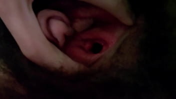 Hairy pussy hole and body