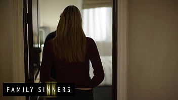 Naughty Step-cousins Ashley Lane And Tommy Pistol Can't Hide The Attraction They Have For Each Other - FAMILY SINNERS