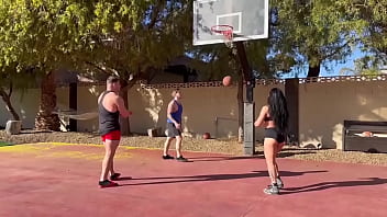 Strip Basketball Turns Into HOT Bisexual MMF Threesome! Steve Rickz, William Seed, Fitbadonk