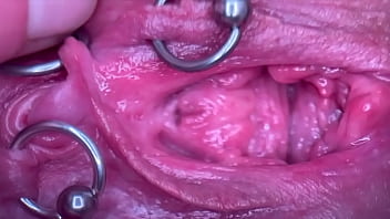 Extreme Close Up Pee e My Pierced Pussy and Clit Compilation 4 Vídeos