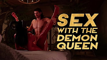 Sexo com a Rainha Demônio é difícil e quente