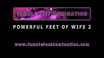 Dominant wife foot domination facesitting and nipple play - Trailer