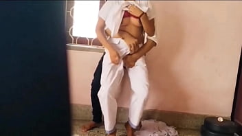 Indian school girl was fucked by her class teacher in college store room
