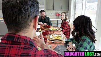 Part 1 of Best Friends Stepdads Team up And Put on A Nice Dinner for Their Daughters - Daughterlust