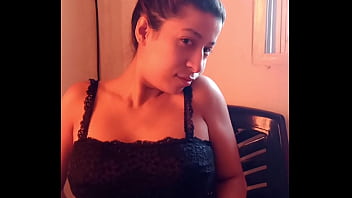 my horny cousin makes a video while touching herself and showing me her underwear