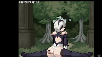 Pixelart jogo jogabilidade animação hentai